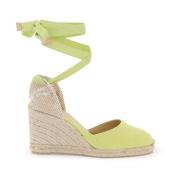 Castañer Carina Kil Espadriller Yellow, Dam