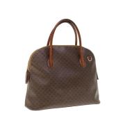 Celine Vintage Pre-owned Laeder handvskor Brown, Dam