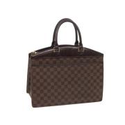 Louis Vuitton Vintage Pre-owned Canvas handvskor Brown, Dam