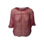 Isabel Marant Pre-owned Pre-owned Silke toppar Red, Dam