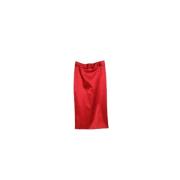 Dolce & Gabbana Pre-owned Pre-owned Tyg nederdelar Red, Dam