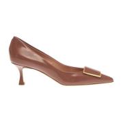 Ninalilou Beige Pump Skor Aw23 Brown, Dam