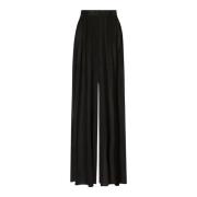 Dolce & Gabbana Silke Svarta Shorts Aw23 Black, Dam