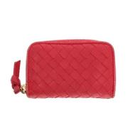 Bottega Veneta Vintage Pre-owned Laeder plnbcker Red, Dam