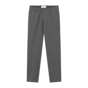 Les Deux Ljusgrå Herringbone Suit Byxor Gray, Herr