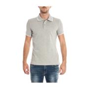 Armani Jeans Klassisk Polo Tröja för Män Gray, Herr