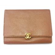 Chanel Vintage Pre-owned Laeder plnbcker Brown, Dam