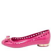 Salvatore Ferragamo Pre-owned Pre-owned Gummi lgskor Pink, Dam