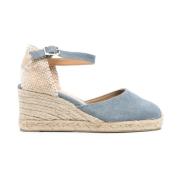 Castañer Citadel Espadrille Skor Blue, Dam