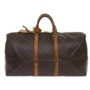 Louis Vuitton Vintage Pre-owned Canvas louis-vuitton-vskor Brown, Dam