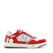 Dior Kaninmotiv Sneakers Red, Herr