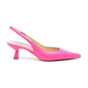 Roberto Festa Fuchsia Läder Slingback Arabel Pink, Dam