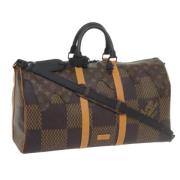 Louis Vuitton Vintage Pre-owned Canvas louis-vuitton-vskor Brown, Dam