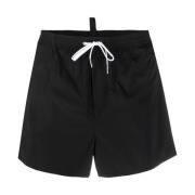 Dsquared2 Svart Boxer Midi Badkläder Casual Black, Herr