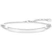 Thomas Sabo Glam Love Bridge Diamant Armband Gray, Dam