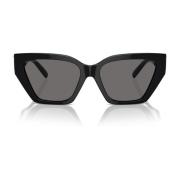 Tiffany Polariserade Cat-Eye Solglasögon Tf4218 800181 Black, Dam