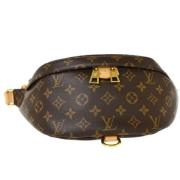 Louis Vuitton Vintage Pre-owned Tyg handvskor Brown, Dam