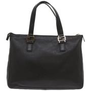 Fendi Vintage Pre-owned Laeder handvskor Black, Dam