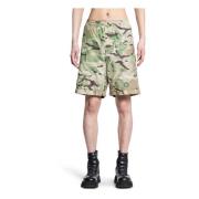 1017 Alyx 9SM Camo Logo Ripstop Shorts Green, Herr