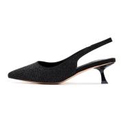 Cesare Gaspari Svarta Stilettohälsade Pumps Black, Dam