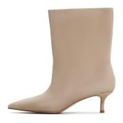 Cesare Gaspari Elegant Ankelboots - Beige Beige, Dam