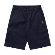 Champion Premium Reverse Weave Patch Shorts Blue, Herr