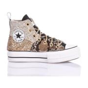 Converse Handgjorda Champagne Guld Sneakers Multicolor, Dam