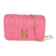 Moschino Snygg Plånbokssamling Pink, Dam