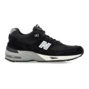 New Balance Stiliga 991 Sneakers för Män Black, Herr