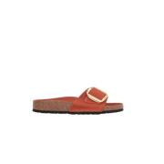 Birkenstock Madrid Big Buckle Sandaler Orange, Dam