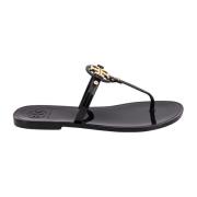 Tory Burch Stiliga sommar flip flops för kvinnor Black, Dam