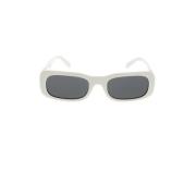 Miu Miu Stiliga Solglasögon White, Unisex