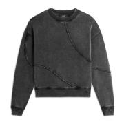 Axel Arigato Hyde Tvättad Sweatshirt Black, Herr