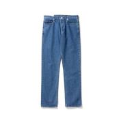 Norse Projects Reguljär Denim Jeans Blue, Herr