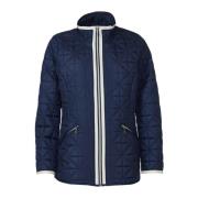 Danwear Quiltad Ghita Jacka Navy Blue, Dam