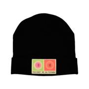 Rassvet Grafisk Patch Beanie Mössa Black, Herr