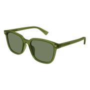 Bottega Veneta Stiliga solglasögon Green, Unisex