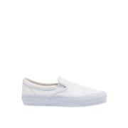 Vans Klassiska Slip-On Lädersneakers White, Herr