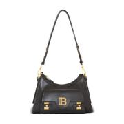 Balmain B-Buzz Hobo Bag Black, Dam