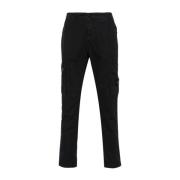 Stone Island Slim-fit Trousers Black, Herr