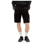 C.p. Company Cargo Twill Shorts Black, Herr