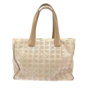 Chanel Vintage Pre-owned Laeder chanel-vskor Beige, Dam