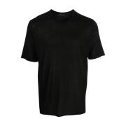 Roberto Collina Casual Stickat Black, Herr