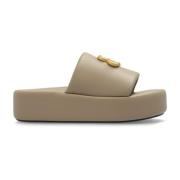 Balenciaga ‘Rise’ Slides Beige, Dam