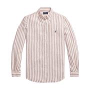 Ralph Lauren Beige Ss24 Herrskjortor Multicolor, Herr