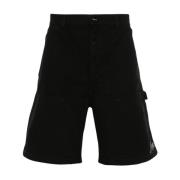 Barrow Canvas Shorts Black, Herr