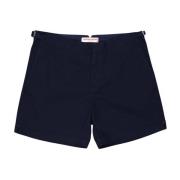 Orlebar Brown Bulldog Bomullsshorts Blue, Herr