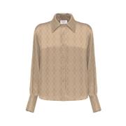 MVP wardrobe Juan LES Pins Shirt Beige, Dam