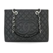 Chanel Vintage Pre-owned Laeder chanel-vskor Black, Dam