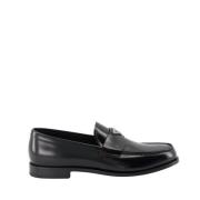 Prada Lackläder Slip-On Loafers Black, Herr